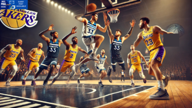 Minnesota timberwolves vs lakers match player stats