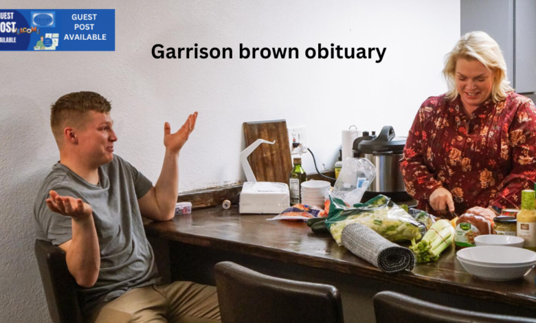 Garrison brown obituary