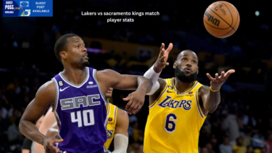 Lakers vs sacramento kings match player stats