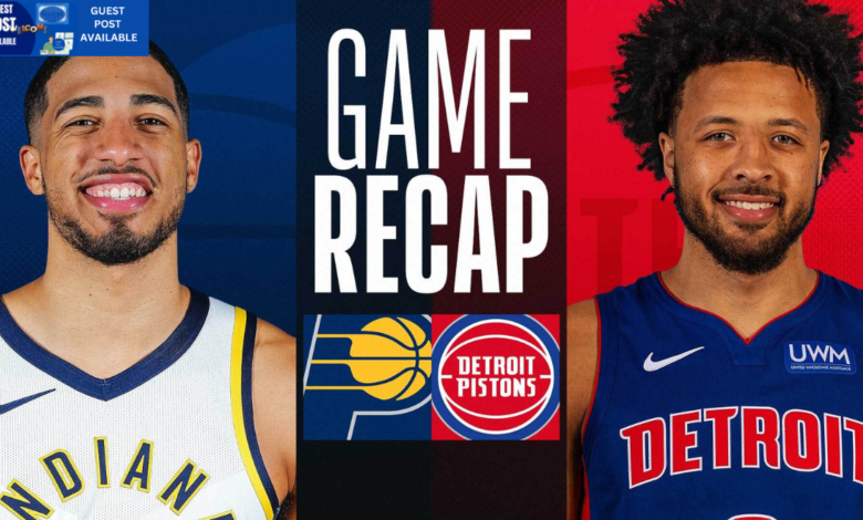 Pacers vs Detroit Pistons Match Player Stats