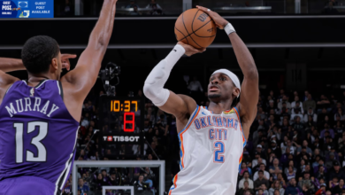 Okc thunder vs sacramento kings match player stats