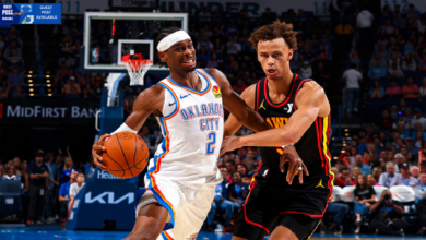 Atlanta hawks vs oklahoma city thunder match player stats