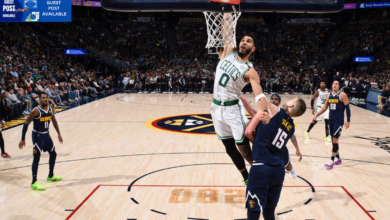 Boston celtics vs denver nuggets match player stats