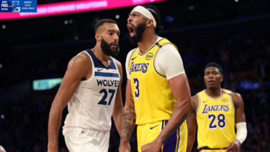 Lakers vs timberwolves match player stats