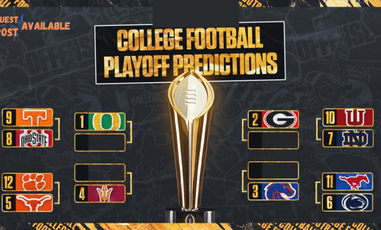 College football playoff predictions