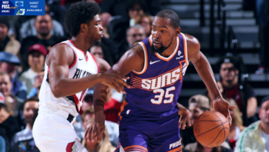 Phoenix suns vs portland trail blazers match player stats