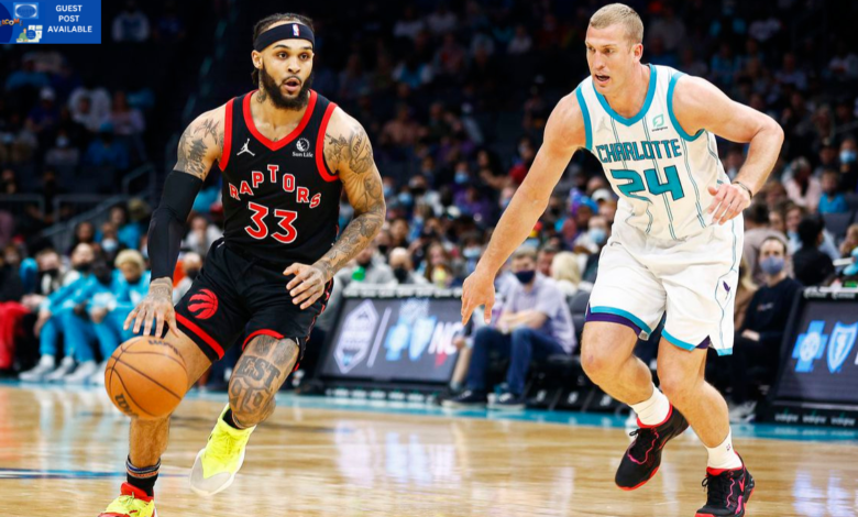 Toronto raptors vs charlotte hornets match player stats