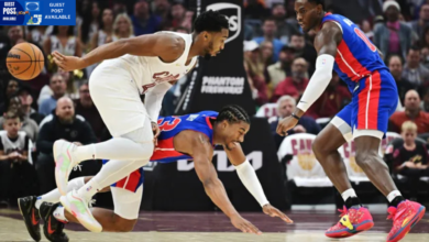 Detroit pistons vs cleveland cavaliers match player stats