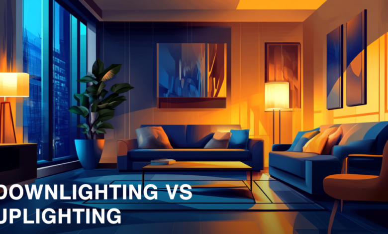 Downlight vs Uplight