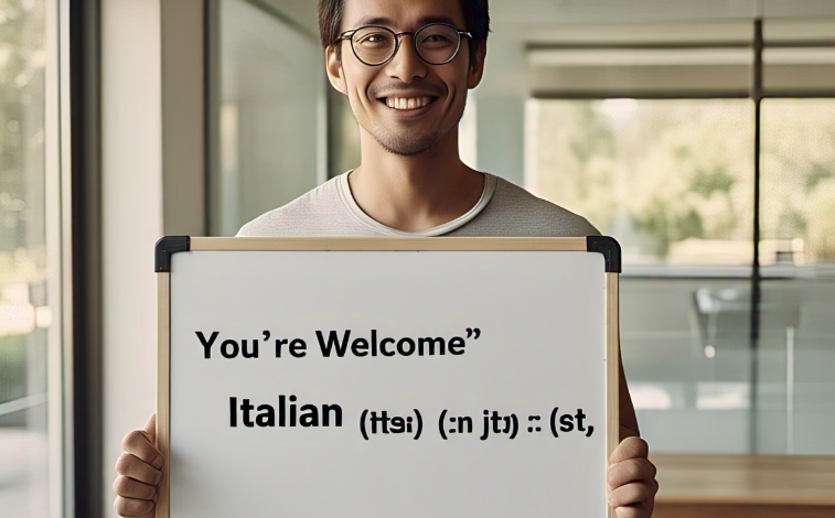 you're welcome in italian